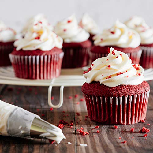 Kasmoire 11 Pcs Extra Large Piping Tip Set,Stainless Steel Cake Decorating Icing Tips Nozzles,Professional Pastry Tips for Cupcake, Cookie and Puff - Image 5