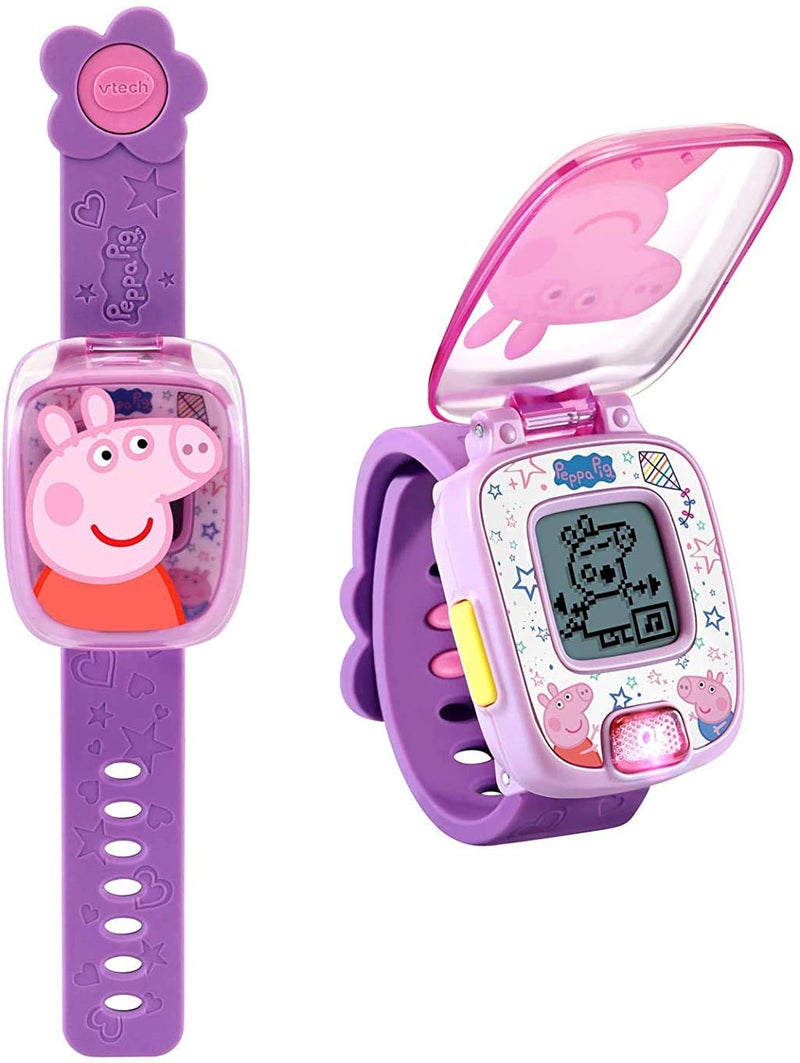 VTech Peppa Pig Learning Watch, Purple - Image 1