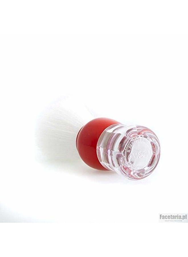 Omega فرشاة حلاقة # 90072 100% صناعية سينتكس حمراء - Image 2