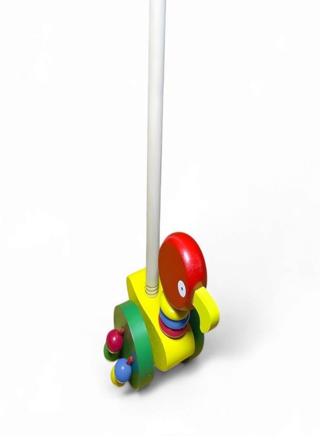 MarvelStore New Kids Pushing Toys Walking Toys Walker Wooden Push Toy for Boys and Girls (Multicolor) (Model 2) - Image 5