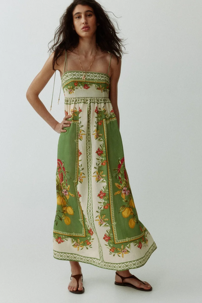 اتش اند ام فستان بشرائط وأربطة