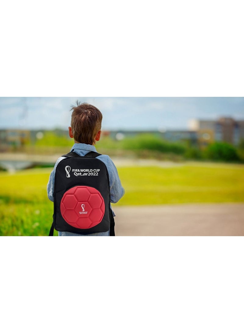 FIFA 3D Sports Bag Black And Red - Image 4