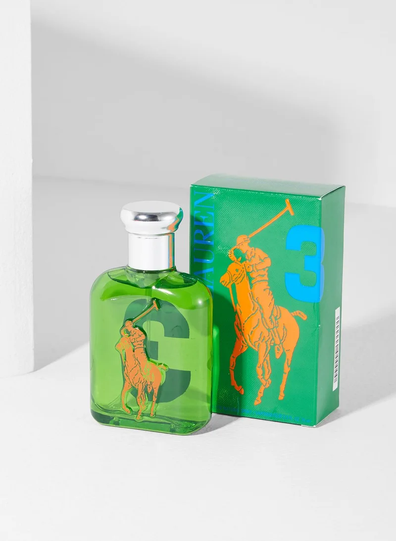 RALPH LAUREN Big Pony 3 Green Men 75Ml Edt