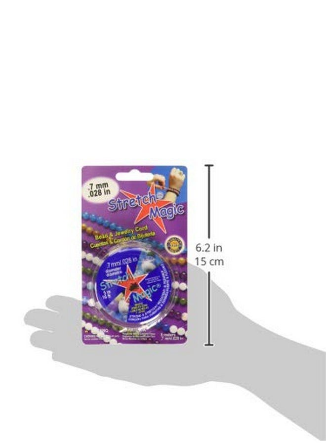 Pepperell - 0.7Mm Stretch Magic Bead And Jewelry Cord 5M Pearl (Smf 2 5) - Image 1