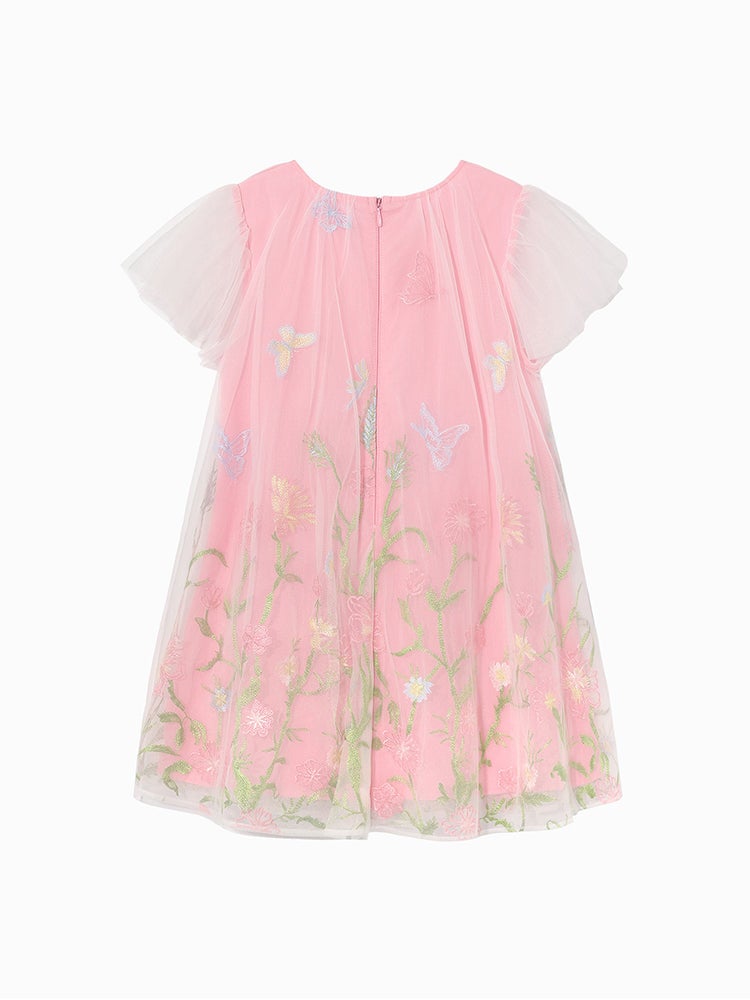 بالابالا فستان تل بتطريز للبنات - Image 2