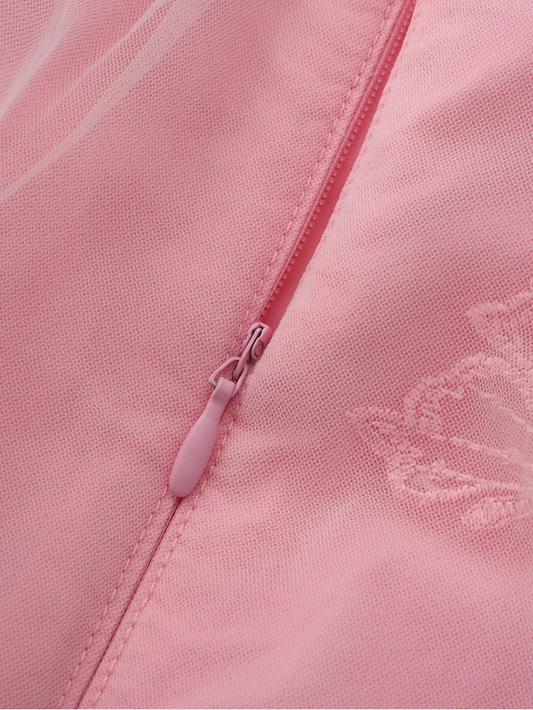 بالابالا فستان تل بتطريز للبنات - Image 5