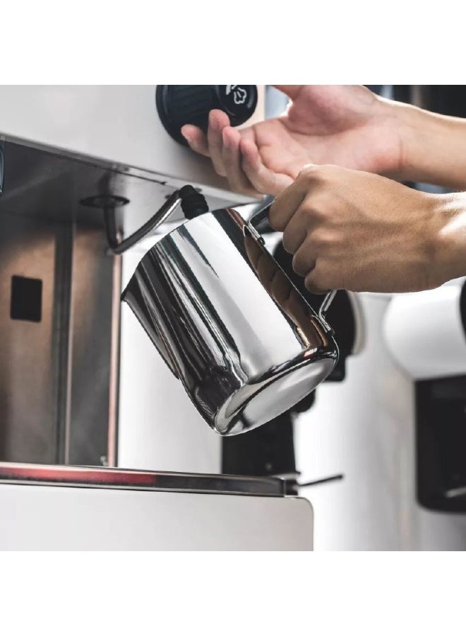 Milk steamer with internal stainless steel inserts - Image 1