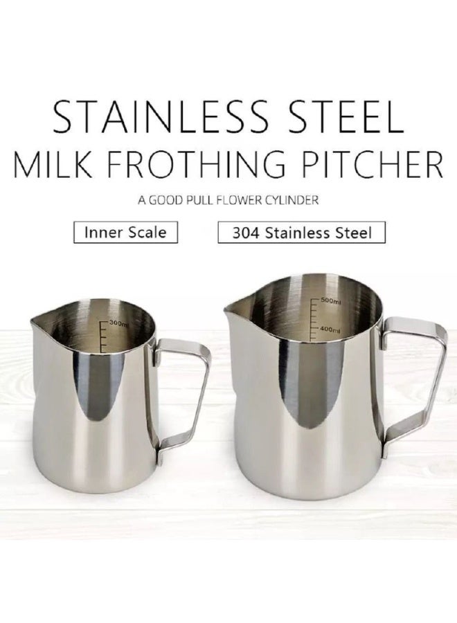 Milk steamer with internal stainless steel inserts - Image 4
