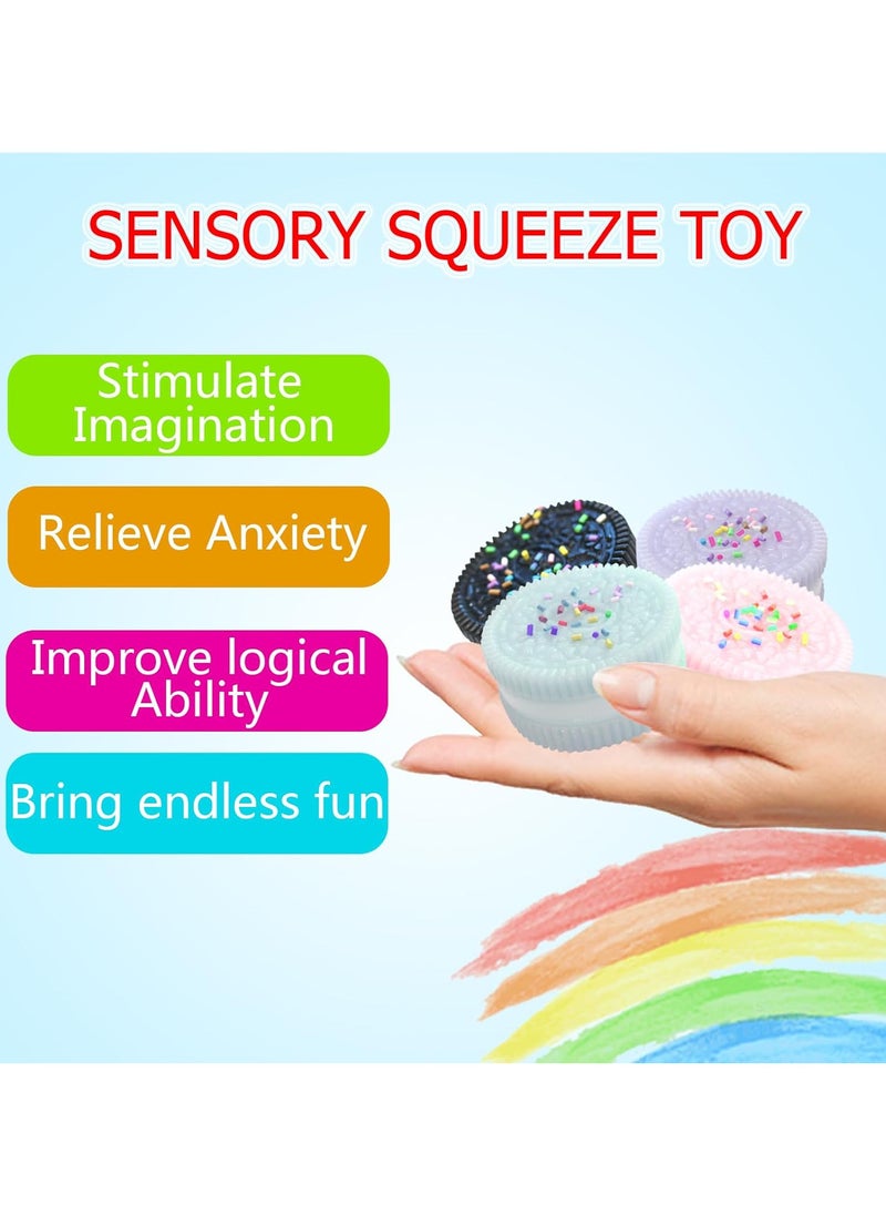 Generic - Silicone Stress Relief Toy,Ultra-Soft Decompression Venting Toy,Perfect for Stress and Anxiety Relaxing Toy,Squeeze Toys Sticky Toys Stress Balls(Pack of 1... - Image 1