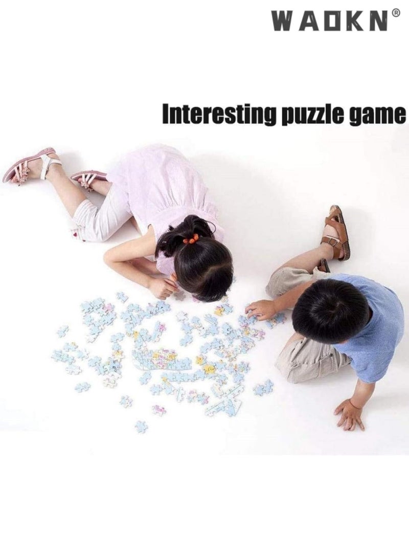 دبليو أيه أو كي أن ألغاز تخفيف الضغط/ألغاز للكبار، 1000 قطعة، ألغاز مناظر طبيعية لمعالم العالم، ديكور منزلي، لعبة كلمات متقاطعة إبداعية، هدية تعليمية للأطفال، ديكور منزلي مناسب للأصدقاء والعائلة - Image 4