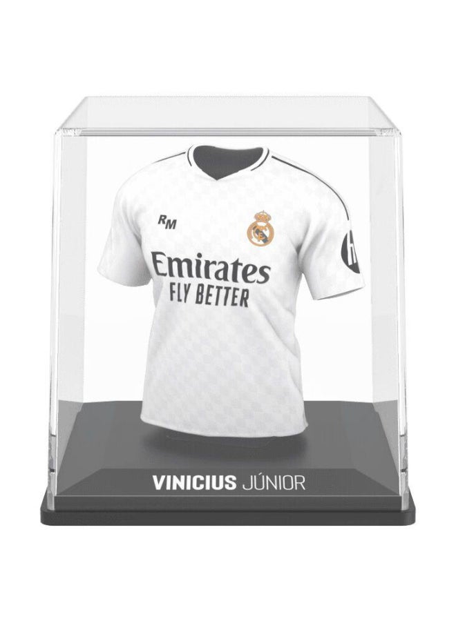 Splink Real Madrid Vini Jr. Home Jersey Display Case, Official Licensed Collectible, 2024/2025  - Image 1