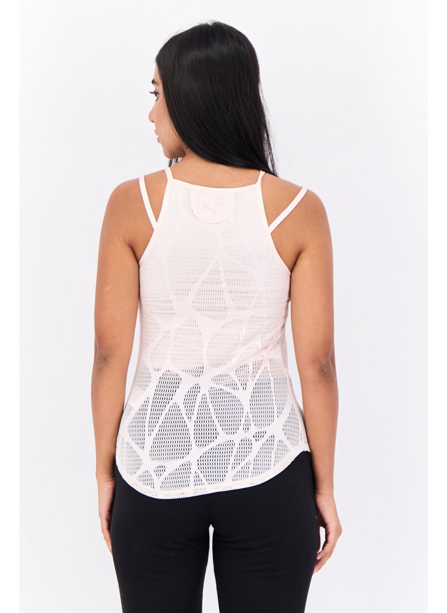 PUMA Women Sportswear Fit  Sleeveless Training Tank Top, Light Pink  - Image 3
