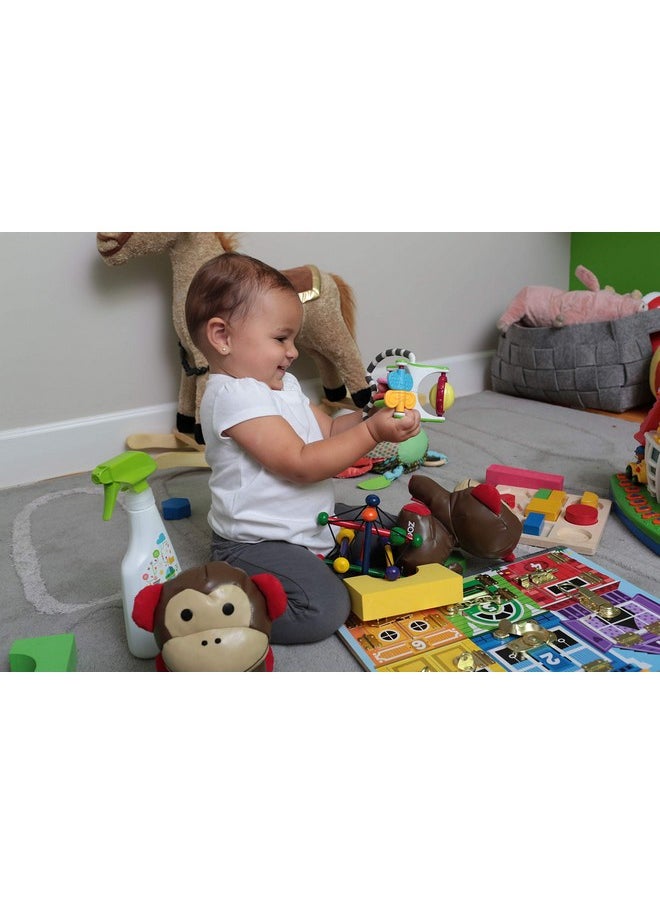 Babyganics - Toy & Highchair Cleaner Spray Fragrance Free 17Oz Spray Bottle - Image 1