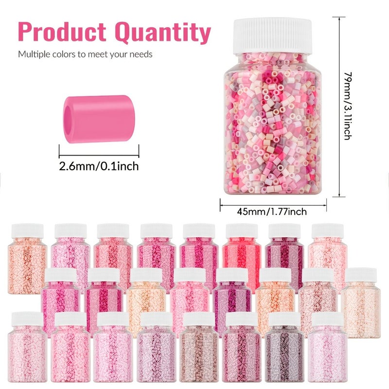 3100 Pcs E6 Style 2 6mm 3D Pixel Melting Beads Kit For Handmade Craft Puzzle - Image 4