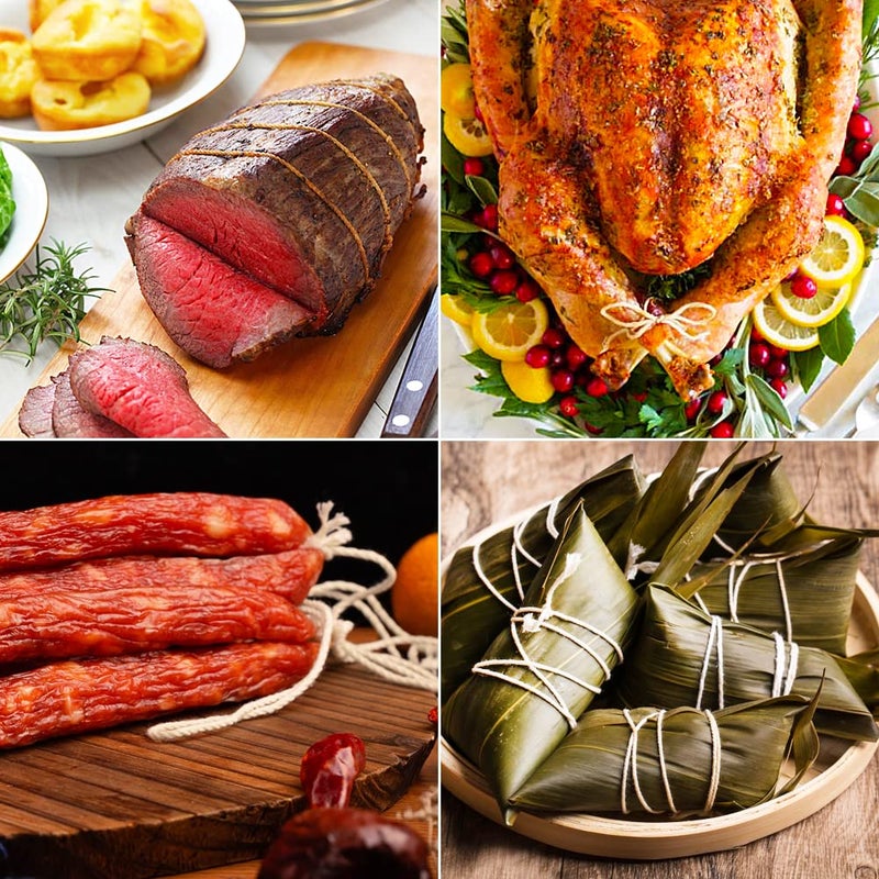 Tenn Well Cooking Twine, 3Ply 656Feet 1mm Food Safe Cotton Kitchen String Butchers Twine for Roasting, Trussing Turkey, Tying Meat, Making Sausage, Baking and More - Image 5