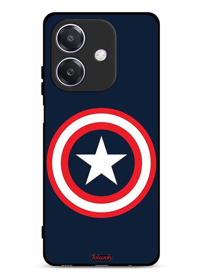 Tolwak Oppo A3x 5G Protective Case Cover Captain America - Image 1