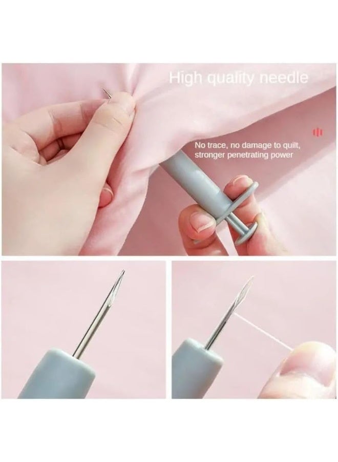 Imported Sheet Clip Syringe Set + 150 Pieces Plastic Fastener + 12 Buttons - For fixing bedspreads and sheets - Image 4