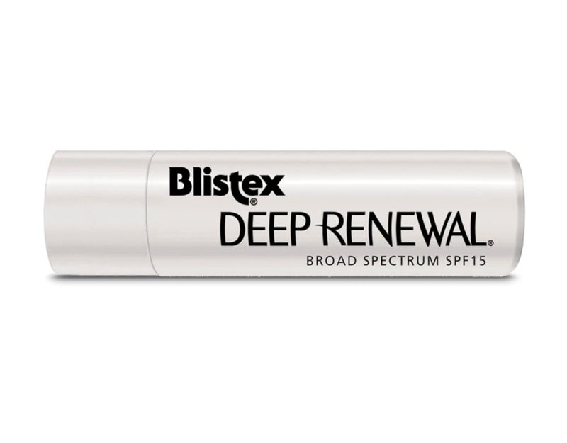 Blistex Deep Renewal, Anti-Aging Formula, 0.13 Ounce, (Pack of 12) Moisturizes, Protects & Revitalizes, Broad Spectrum SPF 15, For Younger Looking Lips, Softens & Smooths Lips (Packaging May Vary) - Image 2