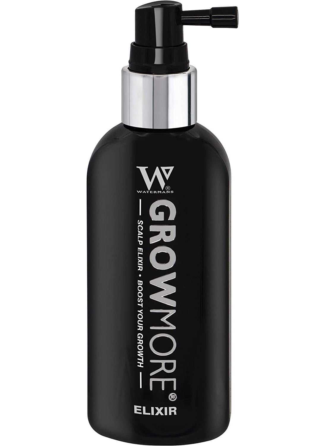Watermans Watermans Grow More, Hair Growth Serum, Visibly Thicker and Stronger Hair, Vegan, Scalp Treatment, DHT Blocker, Rosemary Oil, Biotin, None Medical - Improves scalp density 3.4 Fl Oz 
