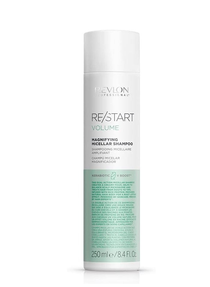 Revlon Professional Volume Magnifying Micellar Shampoo,(250Ml) Unisex