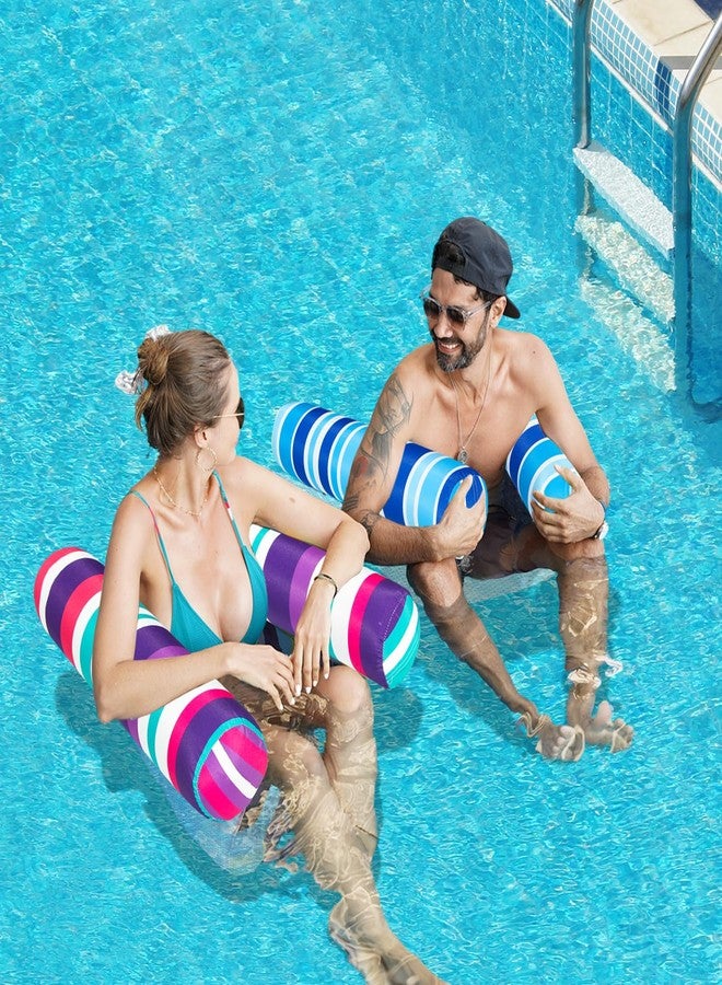 FindUWill 2 حزمة من أقمشة عوامات السباحة في حمام السباحة، XL، عوامات مائية متعددة الأغراض قابلة للنفخ (سرج، كرسي استرخاء، أرجوحة، عائم)، عوامة للبالغين لقضاء العطلات - Image 2