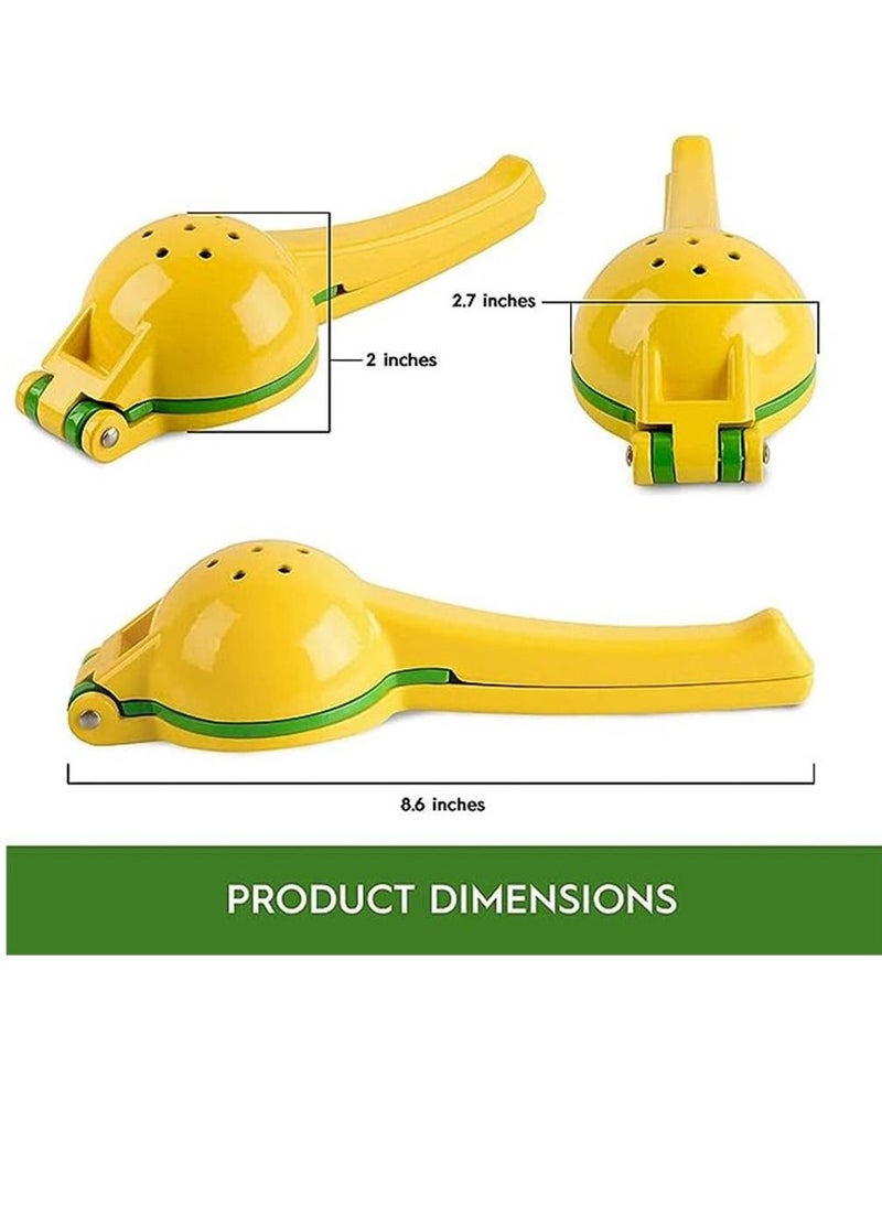 Generic - Lemon Squeezer - New Top Metal Citrus Squeezer Lemon Juicer/Lime Squeezer, Robust Design, Anti corrosion and Dishwasher Safe, Faster, More Efficient Juicing - Image 1