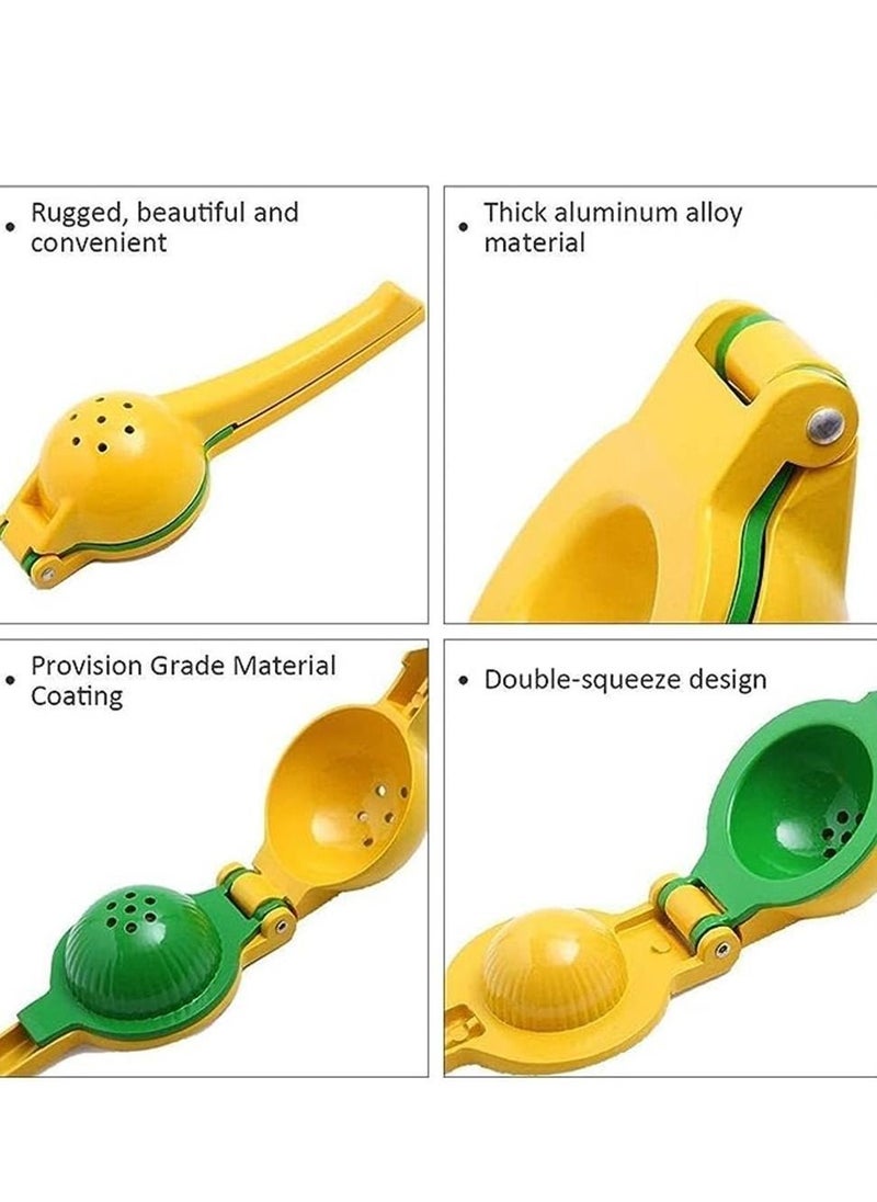 Generic - Lemon Squeezer - New Top Metal Citrus Squeezer Lemon Juicer/Lime Squeezer, Robust Design, Anti corrosion and Dishwasher Safe, Faster, More Efficient Juicing - Image 1