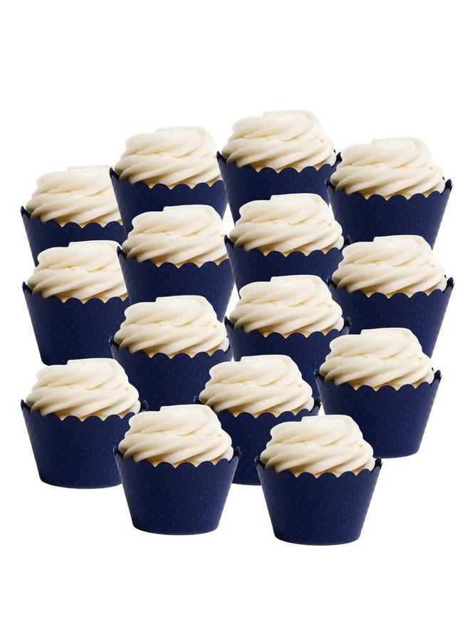 Dress My Cupcake Dress My Cupcake Standard Navy Blue Cupcake Wrappers, Set of 50  - Image 2