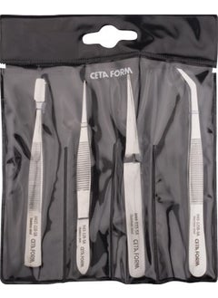 Ceta Form H40-R04 4 Piece Tweezer Set  - Image 2