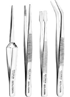 Ceta Form H40-R04 4 Piece Tweezer Set  - Image 1