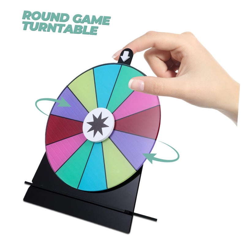Acrylic Erasable Fortune Wheel Game Spinner For Parties Gatherings Events - Image 4