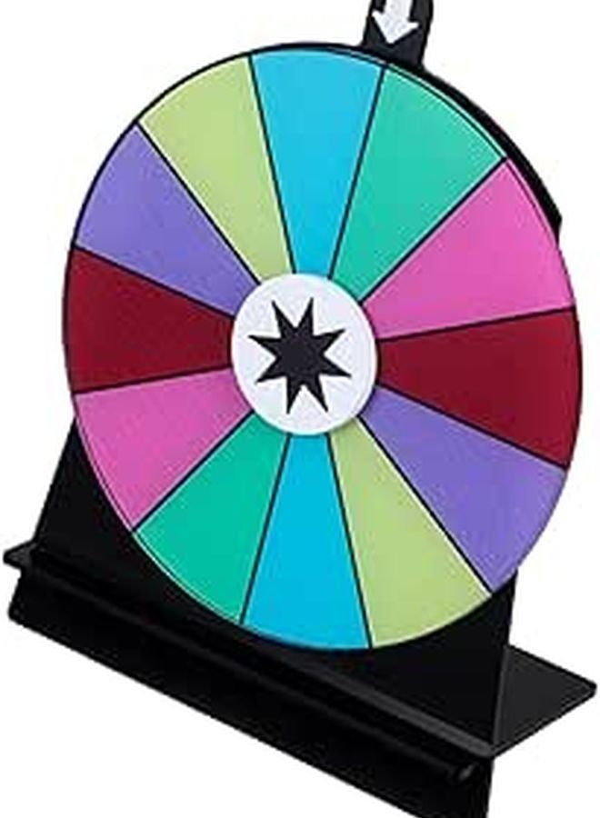 Acrylic Erasable Fortune Wheel Game Spinner For Parties Gatherings Events - Image 1