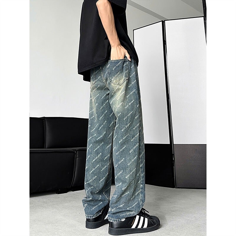 Unisex Casual Daily Denim Jeans - Image 5