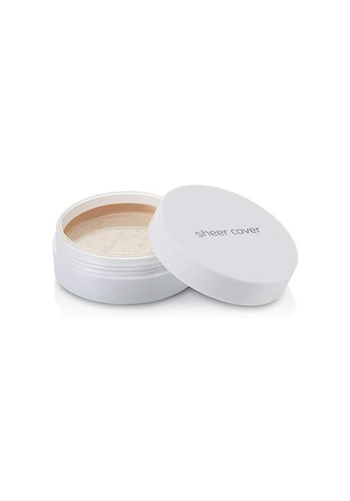 Sheer Cover Perfect Shade Mineral Foundation Makeup Kit with Free Brush - Medium Shade - Image 2