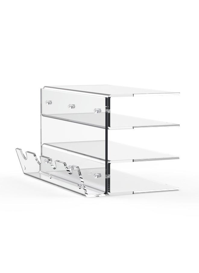 Mechanical Keyboard Display Rack Keyboard Multi-layer Bracket Mouse Storage Cabinet Storage Rack Gaming Mouse Collection Display Cabinet-Color:Keyboard And Mouse Storage Display Rack  Without Keyboard