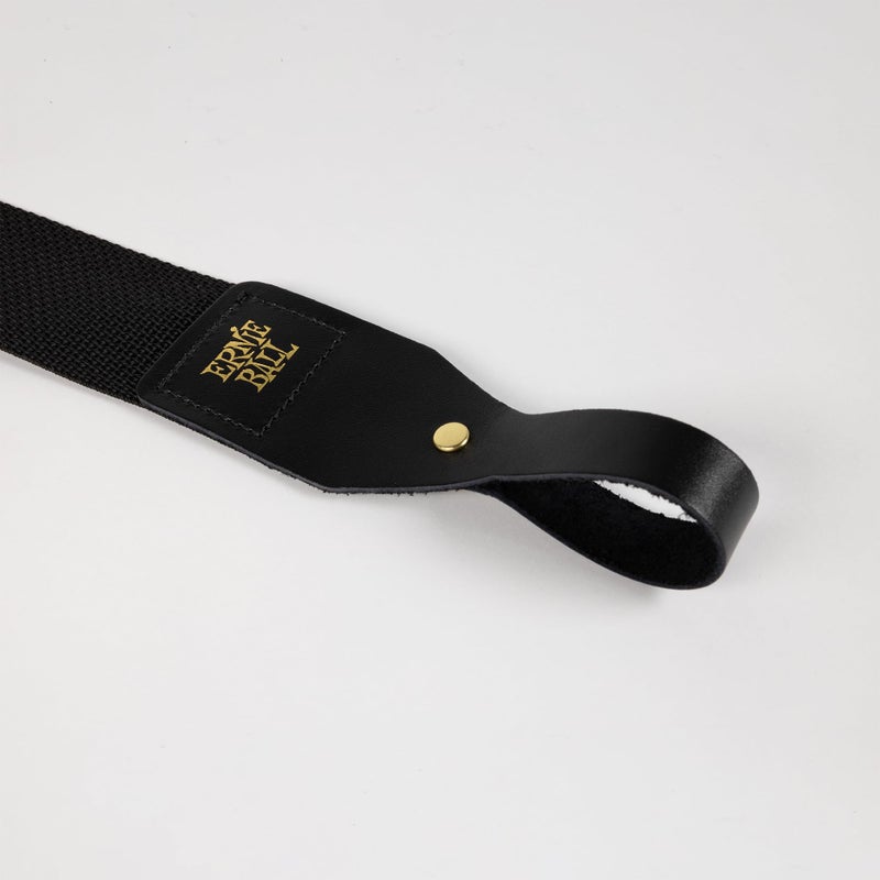 Ernie Ball Polypro Acoustic Guitar Strap - Black - Image 3