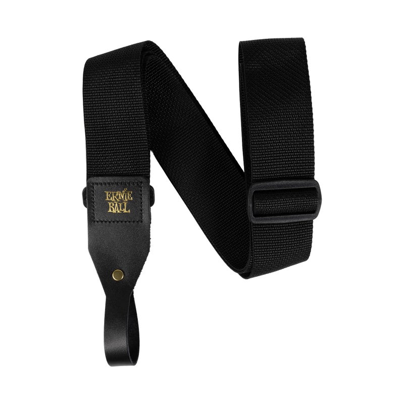 Ernie Ball Polypro Acoustic Guitar Strap - Black - Image 1