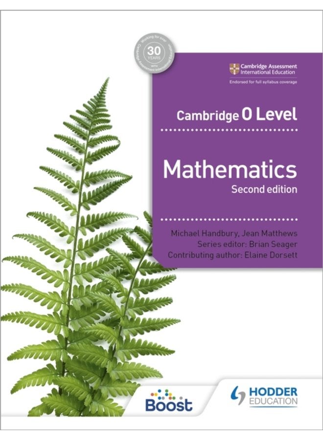 Cambridge O Level Mathematics Second edition - Paperback