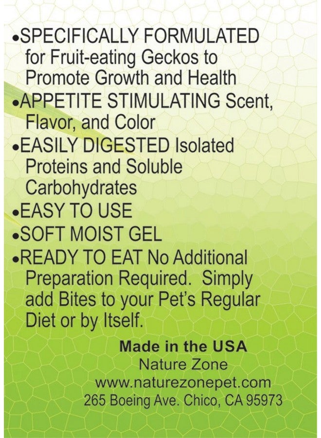 Nature Zone Nature Zone SNZ54641 Gecko Bites Soft Moist Food, 9-Ounce  - Image 3