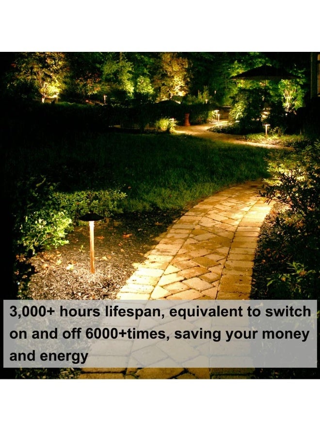 12 حزمة لمبة ج4 كريستالية واضحة لمصابيح تحت الخزائن، مصابيح بيك، ثريات، وإضاءة المناظر الطبيعية - Image 3