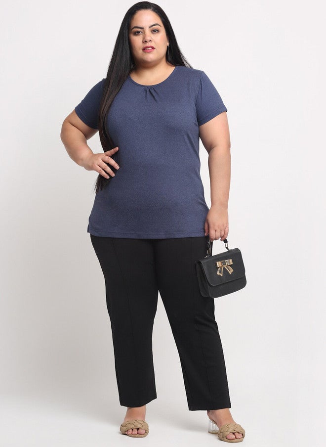 PlusS Plus Size Black Jeggings for Women - Image 4