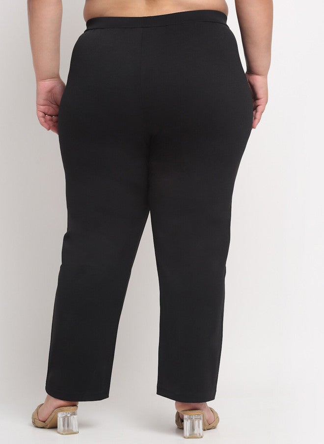 PlusS Plus Size Black Jeggings for Women - Image 3