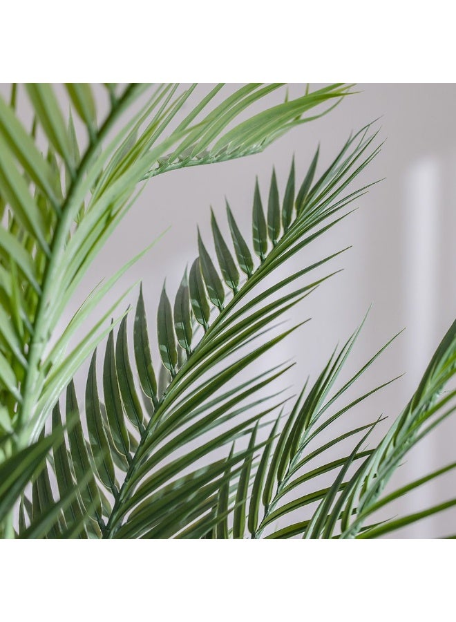 DANUBE HOME 150 cm Artificial Palm Plant – Realistic Indoor & Outdoor Greenery for Home, Office or Patio – Durable Decorative Plant for Tropical Vibes with Zero Maintenance - Image 2