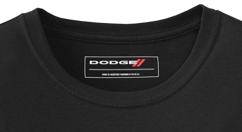 JH DESIGN GROUP Men's Dodge Emblem Black Crew Neck T-Shirt (3X, Black) - Image 4