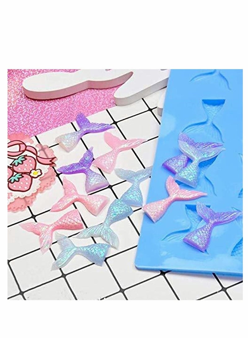 Excefore 16 Cavity Mermaid Tail Silicone Mould - Image 2