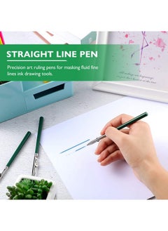 EXCEART EXCEART 6Pcs Art Ruling Pen Fine Line Masking Fluid Pen Cross- Hinged Fine Line Masking Fluid Pen Straight Line Pen (Random Color)  - Image 5