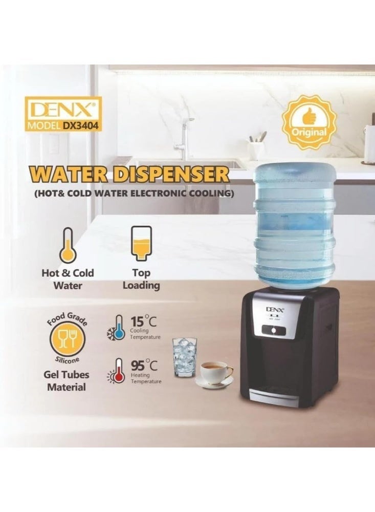 Dinex Top-Loading Hot and Cold Water Dispenser with Electronic Cooling System; Compact Electric Water Cooler for Home, Office, and Kitchen | - Image 3