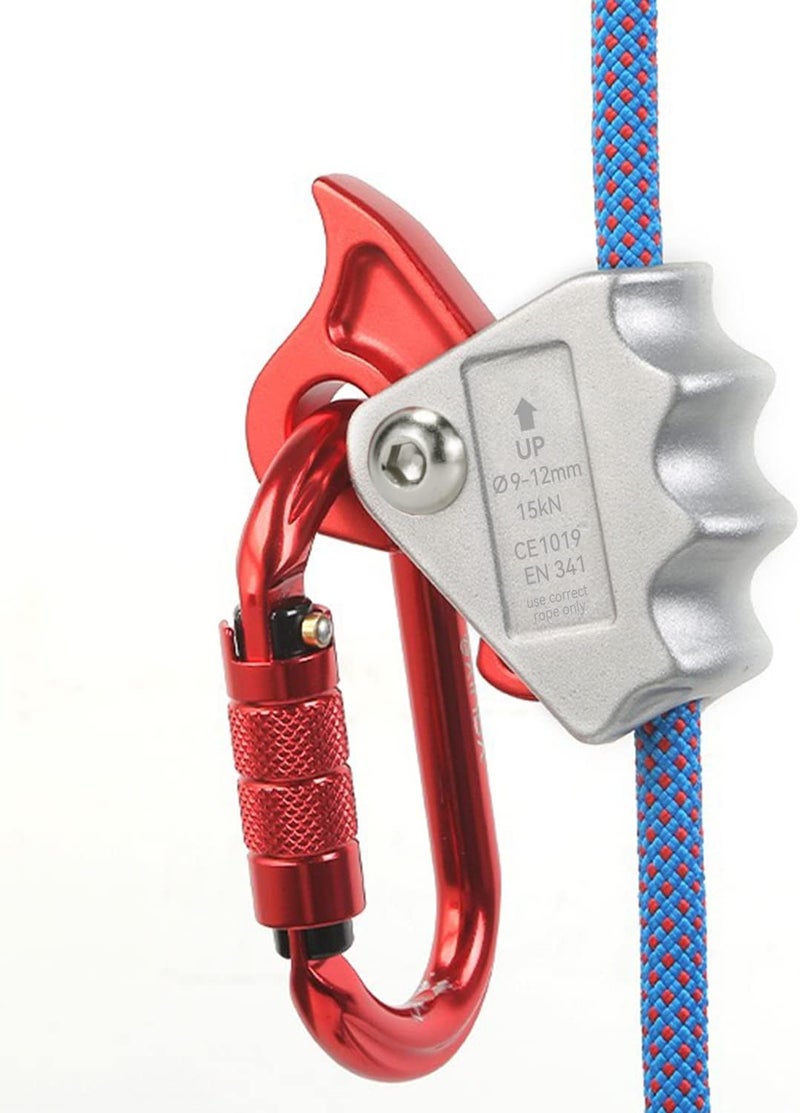 WILDKEN Climbing Ascender Fall Protection Belay Device Climbing Rope Grab for Rock Climbing Mountaineering Tree Arborist Expedition Caving Rescue Aerial Work - Image 3