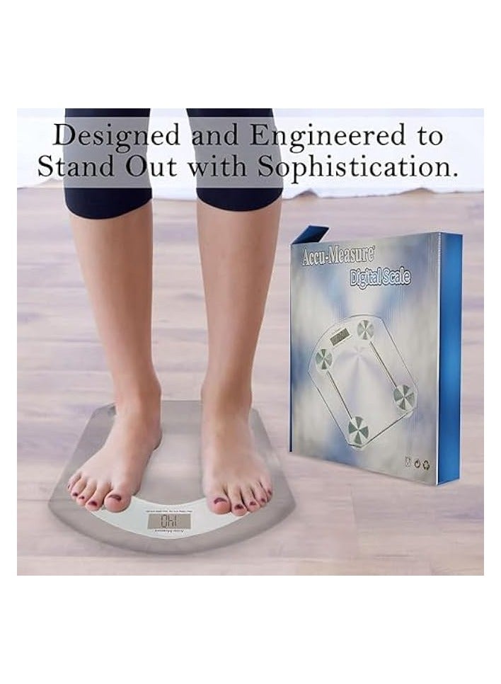 PROMASS Digital Thick Glass Weighing Scale/Weight Measurement Machine for Humans - Image 4