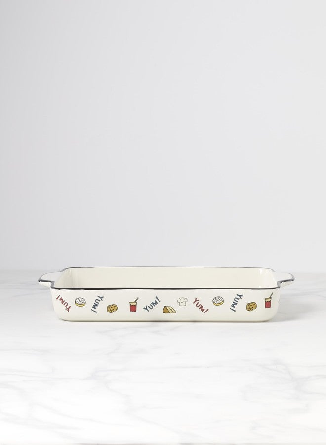 Lenox 897686 Chef Snoopy Rectangular Baker - Image 3